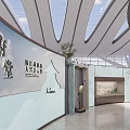 Modern Airport Interior Design With Dining Area Tables Chairs Large Windows And Decorative Column