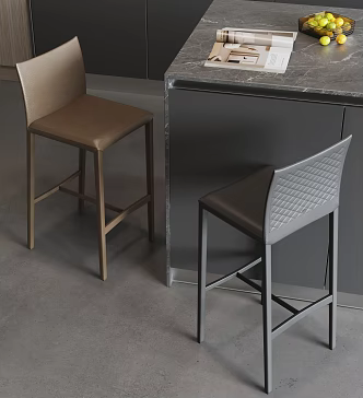Modern Bar Stool Bar Chair Bar Stool 3d model