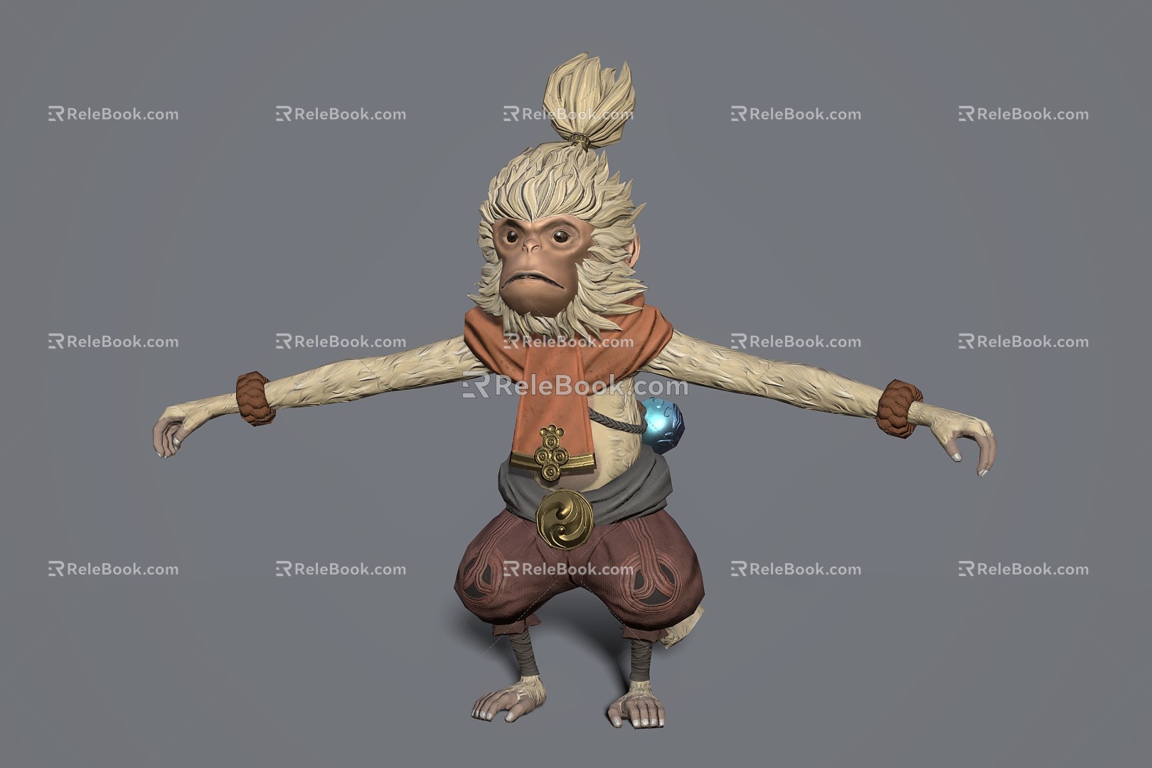 Monkey Monkey Warrior 3d model