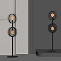 Modern floor lamp 3d model