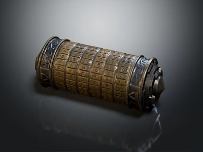 Vintage Mechanical Calculator Office Appliance Featuring Metal Numeric Keys And Decorative Design 3d model