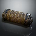 Retro cipher machine Da Vinci cipher Da Vinci cipher machine 3d model