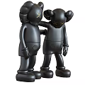 Modern Kaws 3d model