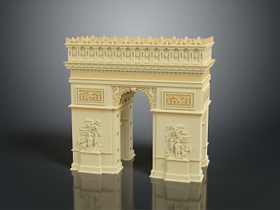 Ancient Gate Stone Gate European Gate Large Wooden Door Classical Gate Antique Gate Game Gate model