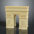 Ancient Gate Stone Gate European Gate Large Wooden Door Classical Gate Antique Gate Game Gate 3d model
