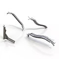 Building Metal Structural Components With Curved Architectural Design And Modern Parts