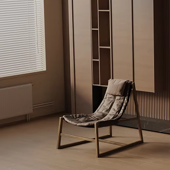modern leisure chair 3d model