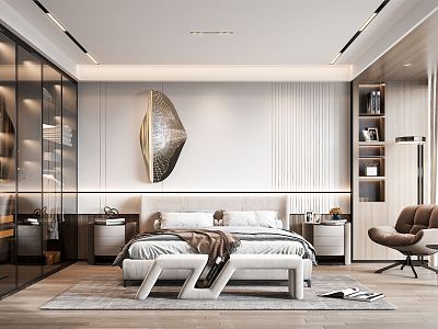 Modern Bedroom model