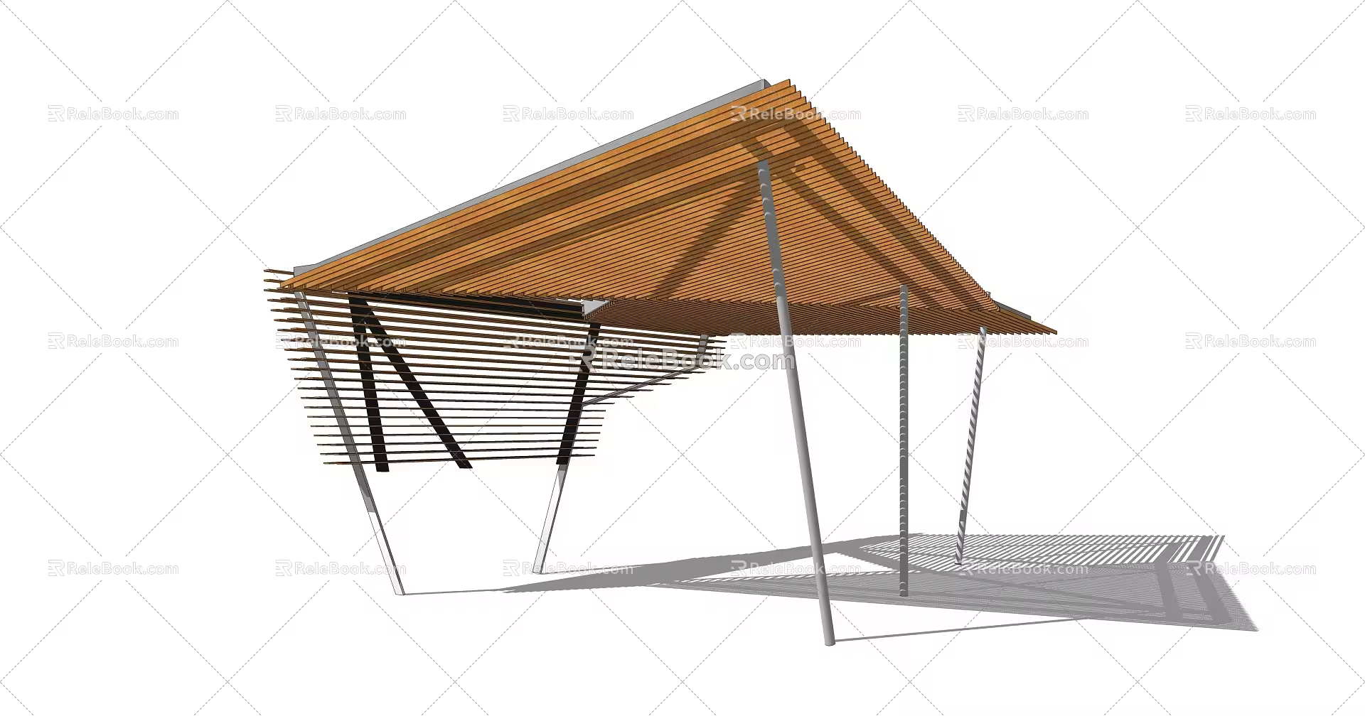 Modern gallery frame Special-shaped gallery frame 3d model