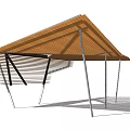 Modern gallery frame Special-shaped gallery frame 3d model