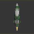 missile sci-fi weapon future weapon sci-fi equipment concept weapon next generation weapon next generation equipment 3d model