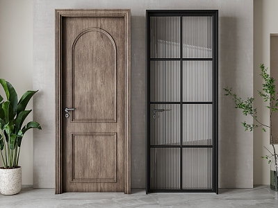 Single door combination 3d model