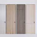Modern Hinged Doors With Various Wood Grain Designs And Color Options