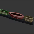 Woven Home Living Storage Accessories With Boat Shaped And Square Containers