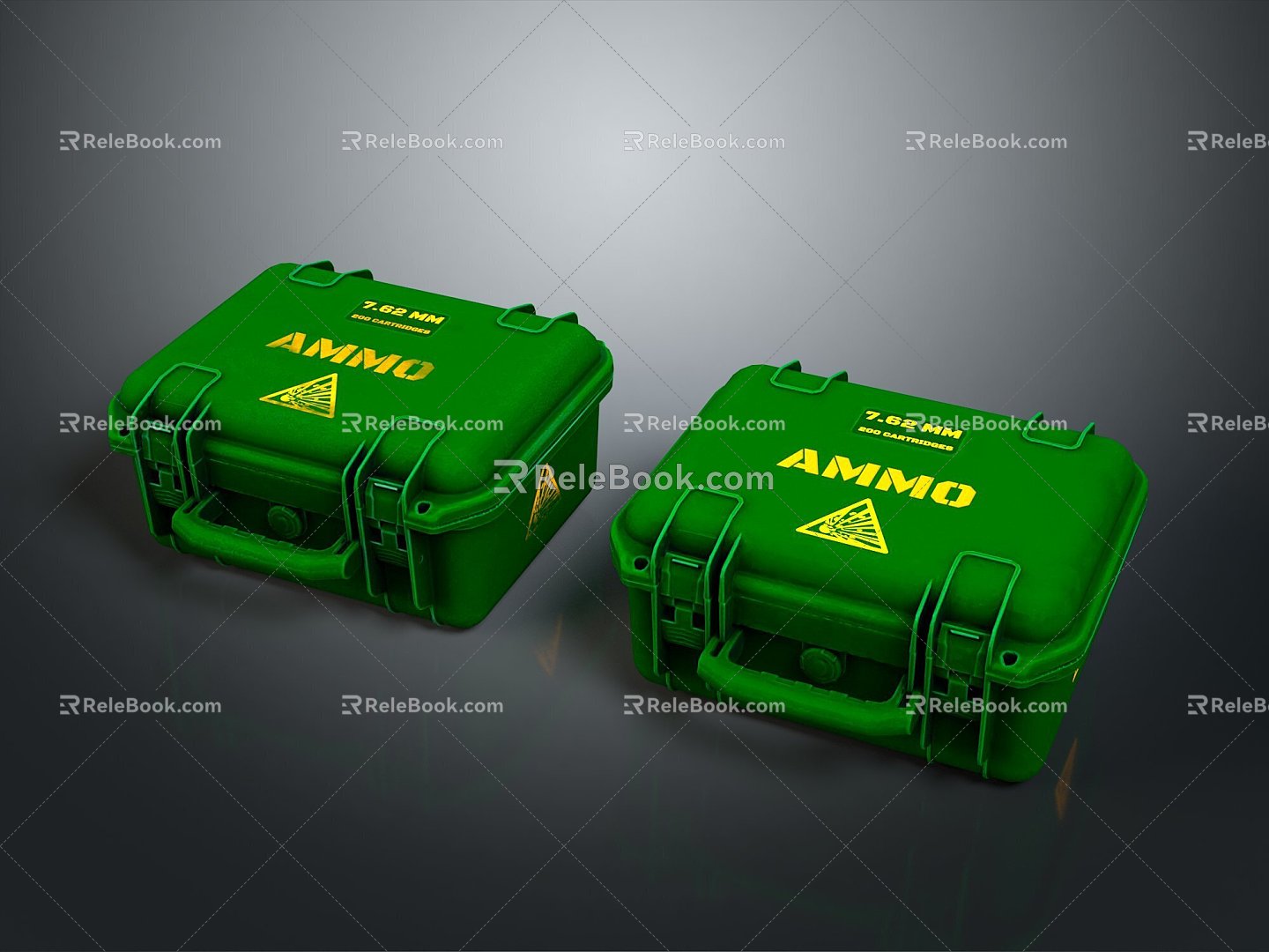 Boxes, Bags, Leather Boxes, Leather Boxes and Containers Realistic 3d model