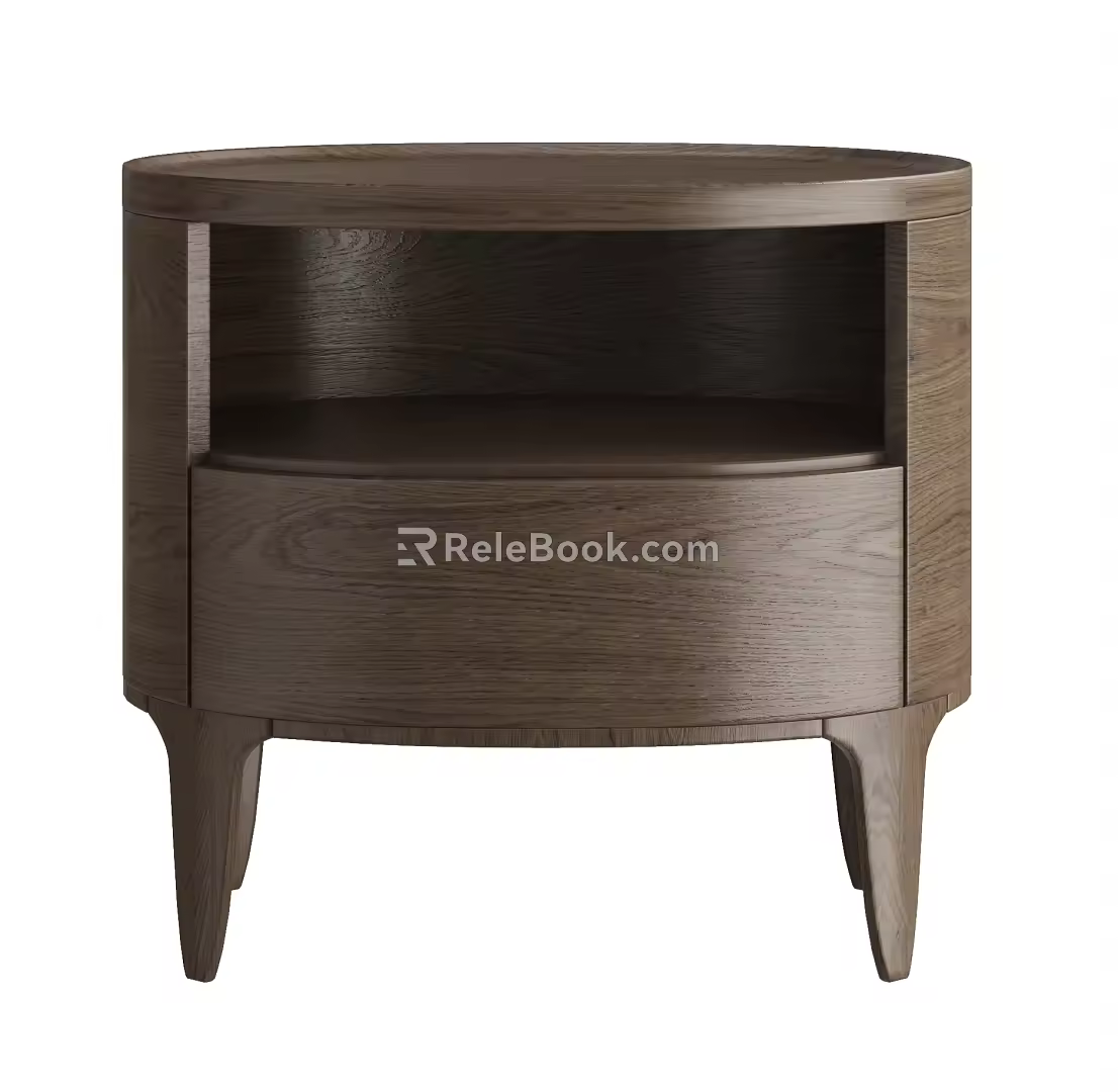 Porada bedside table 3d model