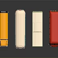 Bus Large Bus CMB Medium Van Large Van Bus School Bus Van Box Car 3d model