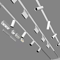 Modern White Downlights And Spotlights Track Lighting Various Styles For Home