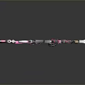 Pink Purple Weapons Collection Display Featuring Rifles Handguns And Assorted Firearms