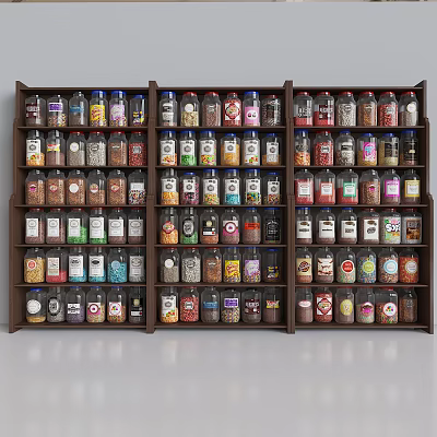 modern shelf 3d model
