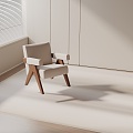 modern leisure chair 3d model