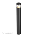 Modern Black Outdoor Light with Sleek Cylindrical Design for Garden Pathway