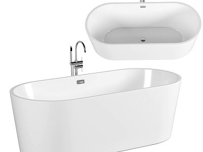 Oval Bathtub Modern Bathtub model