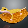 Lizard Anime Lizard Chameleon Cartoon Lizard Reptile Cold Blooded Animal Reptile Reptile Class 3d model