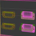 Modern hardware handle 3d model