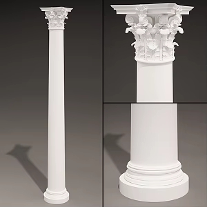 Roman Column 3d model