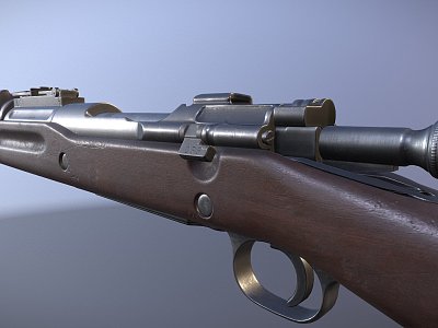 M1903A3 Rifle model