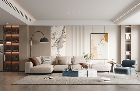 Living room 3d model