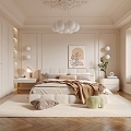 French Bedroom 3d model