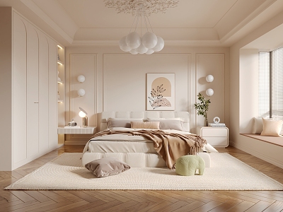 French Bedroom 3d model