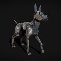 Modern Robot Dog 3d model