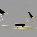 modern ceiling lamp 3d model