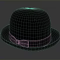 Classic Black Wool Felt Bowler Hat For Daily Casual And Formal Wear