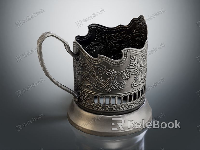 modern cup silver cup model