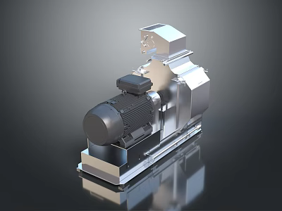 Industrial Kitchen Appliance Stainless Steel Body Motorized Food Processing Equipment Modern Design For Commercial Use 3d model