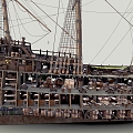 Galleon Cargo Ship Sailing Ship Warship Wooden Ship Warship Ancient Ship 3d model