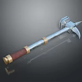 Hammer Warhammer Cartoon Hammer Magic Hammer Thor's Hammer Ancient Weapons Cold Weapons Medieval Items 3d model