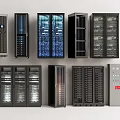 Industrial Equipment Featuring Various Cabinets Digital Screens Control Panels And Safety Extinguishers