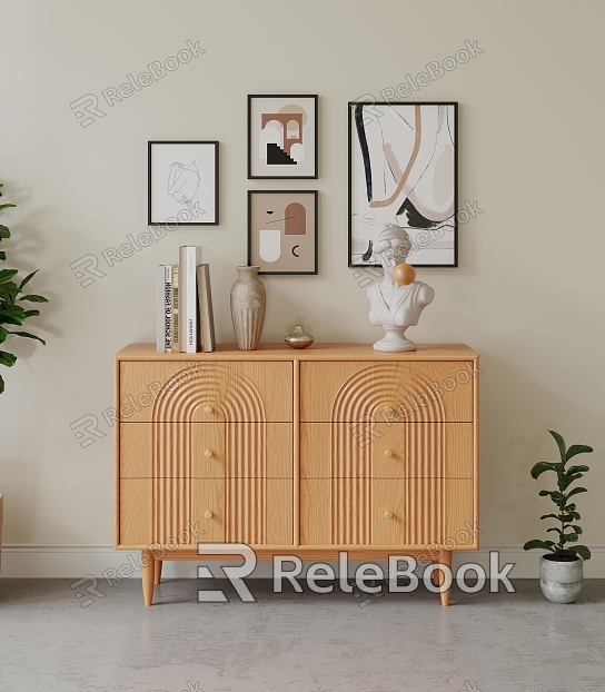 Nordic Sideboard Cabinet for Entrance model