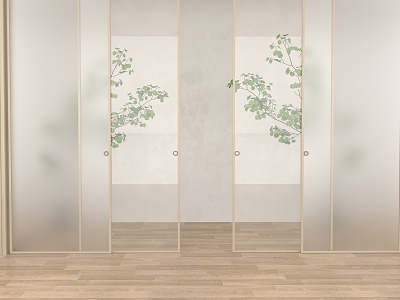 sliding door 3d model