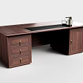 Wooden Dark Brown Tea Table with Cabinet Design and Black Tea Tray Area