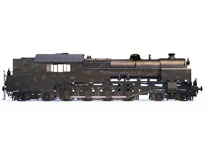 INDUSTRIAL LOFT TRAIN 3d model