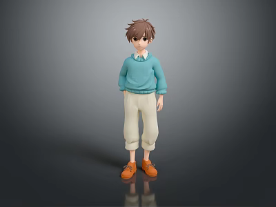 Children Baby Cartoon Children Boy Little Boy Cartoon Boy 3d model