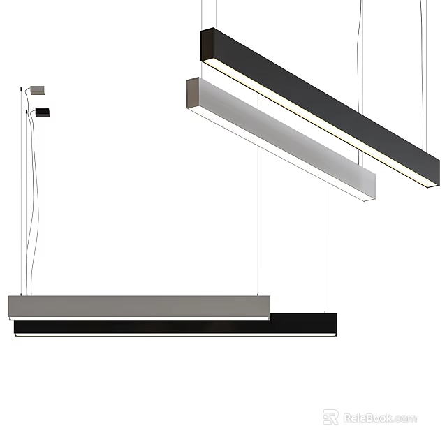 Modern Downlights And Spotlights For Indoor Lighting With Sleek Design And Various Styles 3d model 