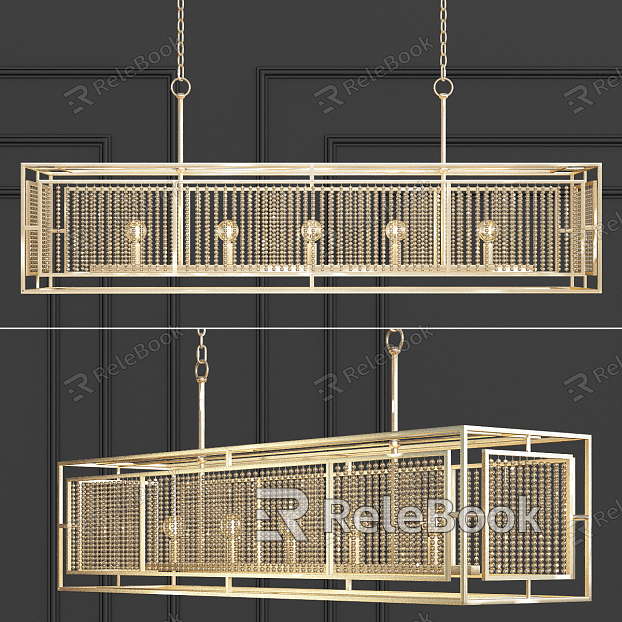 Post-modern chandelier model