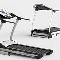 High Quality Sports Equipment Treadmills with Digital Display and Modern Black Silver Running Belt